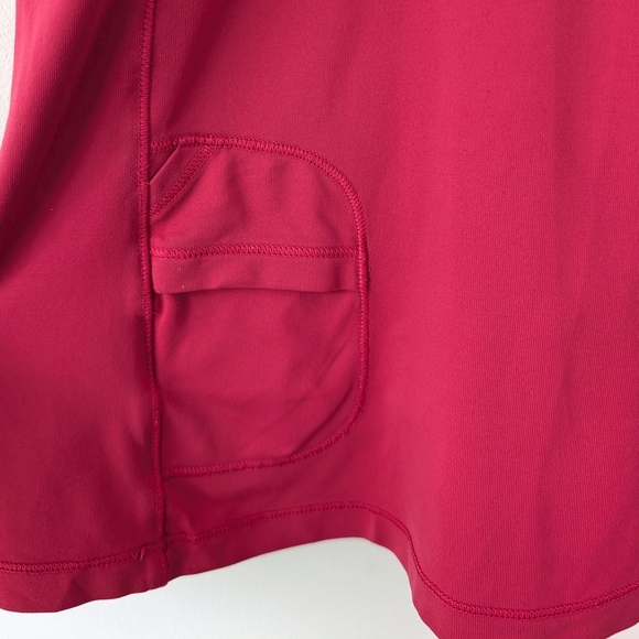 Lolë Pink Racerback Tank Top With Integrated Bra In Size Medium - Picture 7 of 13